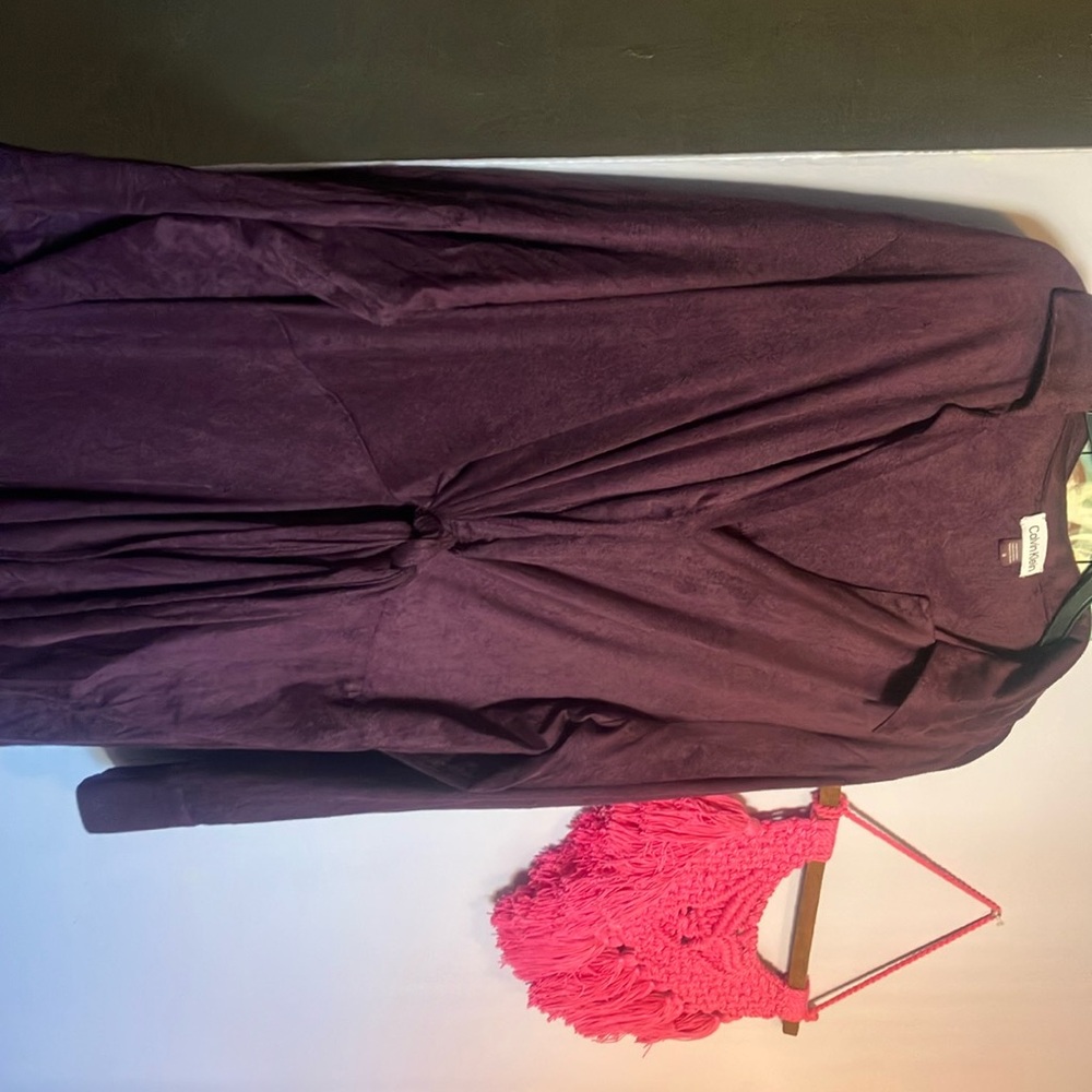 Calvin Klein Velvet Dress